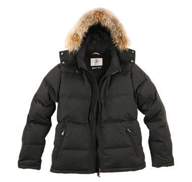 Olbrook Noir homme - Doudoune matelass? en duvet de
canard