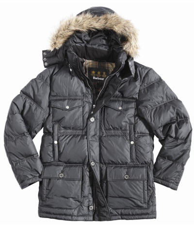 Mens Barbour Bolingbroke Quilted Jacket - Black
