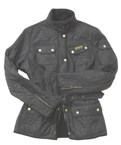 Barbour Ladies International Quilt Jacket- Black