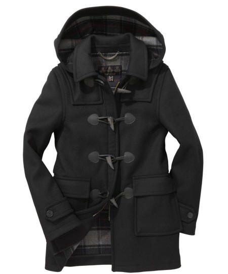 Barbour Ladies Classic Duffle - Black | Modern Tartan