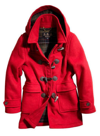 Barbour Ladies Classic Duffle- Red