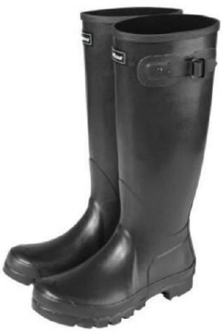 Barbour Town & Country Wellington 2010- Black