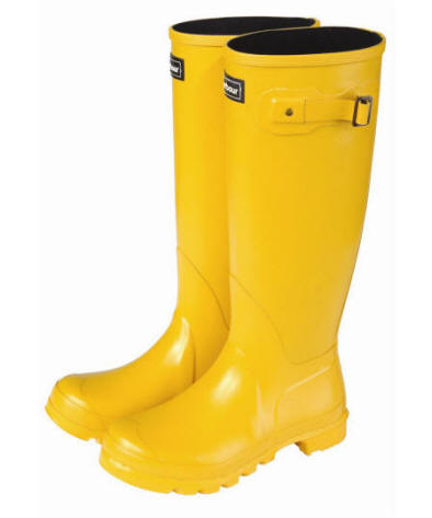 Barbour Town & Country Wellington 2010- Yellow