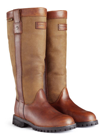 leather wellington boot