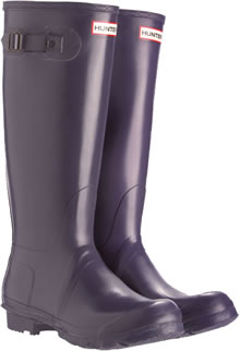 Genuine Aubergine Hunter Wellies (Original)
