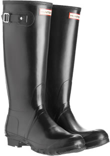 Genuine Black Hunter Wellies (Original)