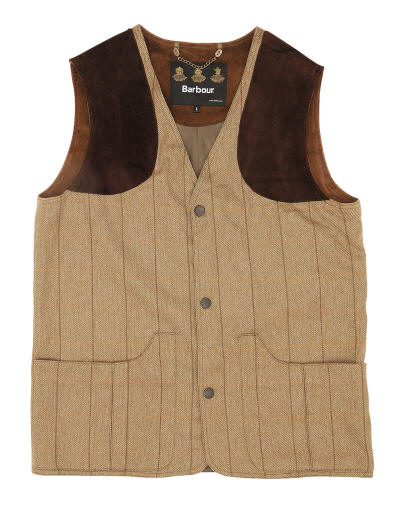 Lightweight Washable Berwick Tweed Waistcoat