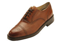 Mens York Cap Toe Brogue