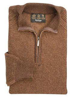 Country Tweed Half Zip