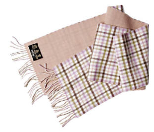 barbour scarf pink