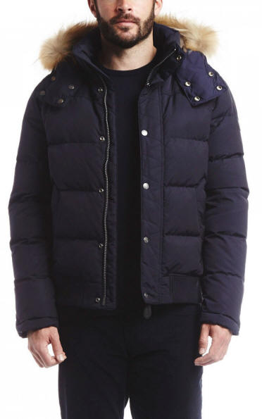 Aigle Downhawson Down Padded Jacket - Navy Blue - Red Rae Town & Country