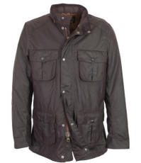 Mens Barbour Corbridge Waxed Jacket - Rustic