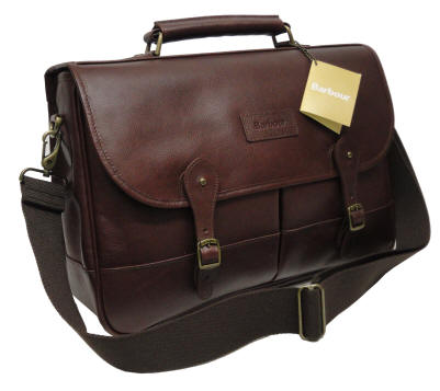 barbour briefcase sale