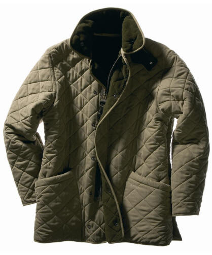 barbour quilted mens