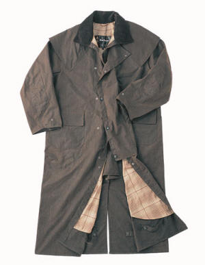 barbour stockman coat wax jacket