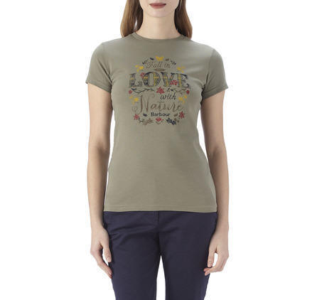 barbour tee shirts ladies
