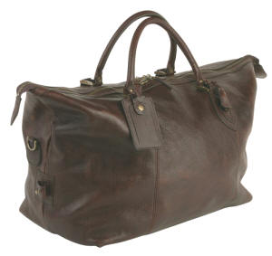 Explorer Canvas and Leather Holdall