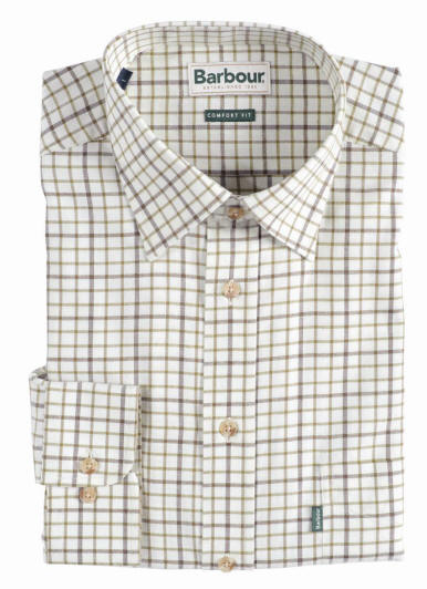 Barbour Mens Westbourne Shirt -Olive