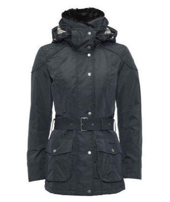 barbour outlaw belted jacket