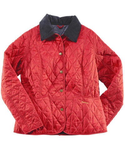 Barbour Ladies Summer Liddesdale Quited Jacket - Navy LQU0236NY91 | Red ...