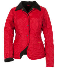 Womens Barbour Winter Liddesdale Polarquilt Jacket - Chilli Red