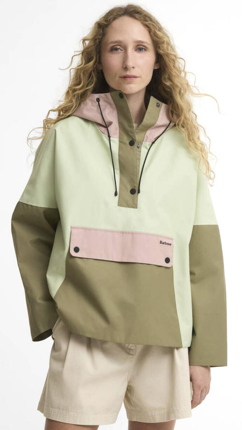 Bedafell Showerproof Jacket Spring Green / Gardenia / Bleached Olive