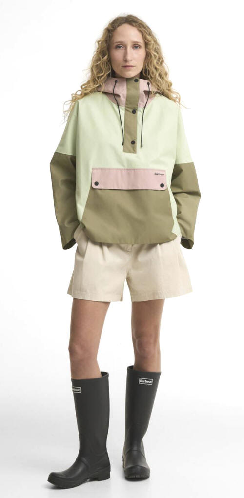 Bedafell Showerproof Jacket Spring Green / Gardenia / Bleached Olive