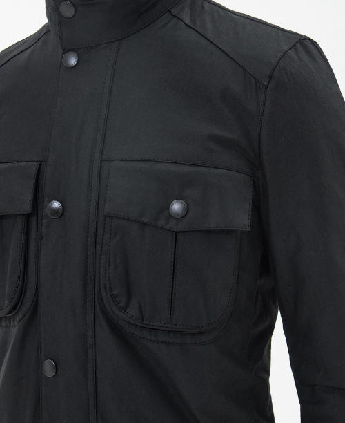 Barbour Corbridge Wax Black Classic Jacket - FREE GIFT | Red Rae Town ...