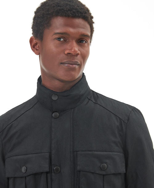 Barbour Corbridge Wax Black Classic Jacket - FREE GIFT | Red Rae Town ...