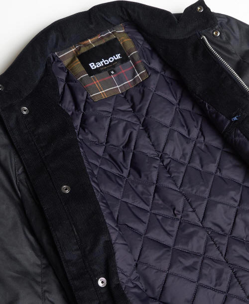 Barbour Corbridge Wax Navy Jacket - FREE GIFT | Red Rae Town & Country