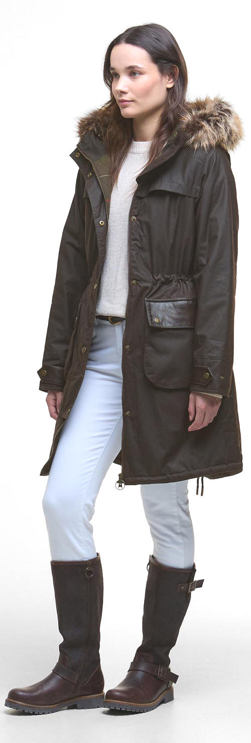 Durham City Waxed Parka image number 1