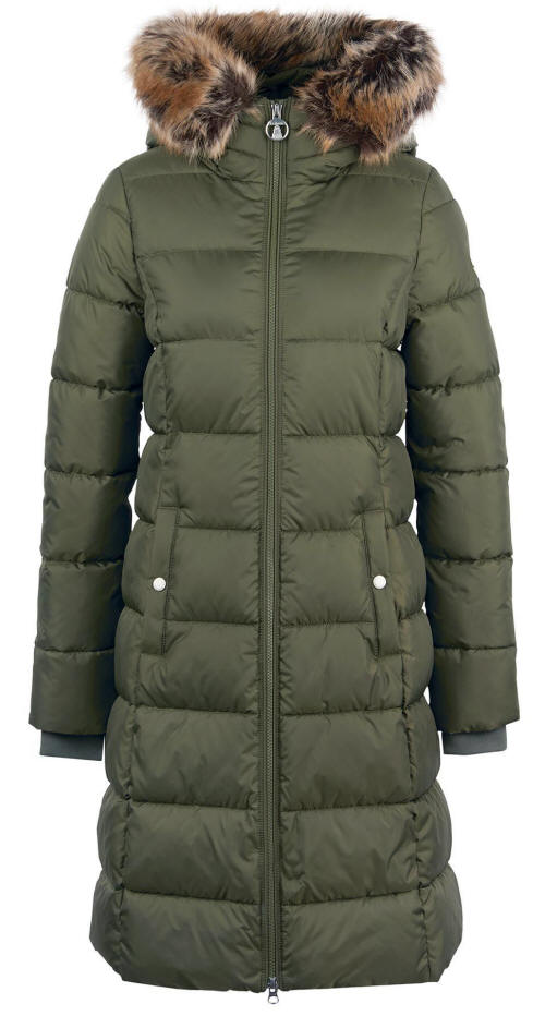 Barbour Rosoman Quilt Jacket Olive | Red Rae Town & Country