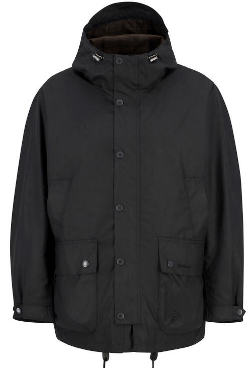 Tide Wax Jacket Black