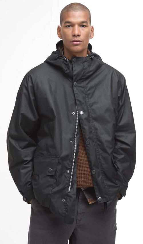 Tide Wax Jacket Black