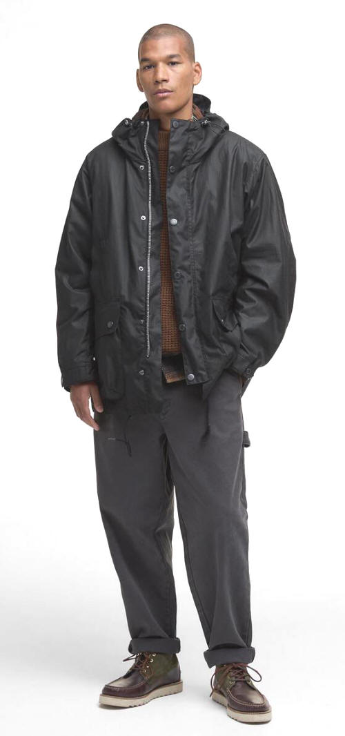 Tide Wax Jacket Black