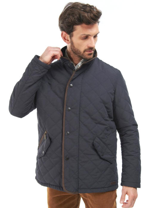Barbour Waterproof Shovelar Quilted Jacket Navy MQU1585NY91 | Red Rae ...
