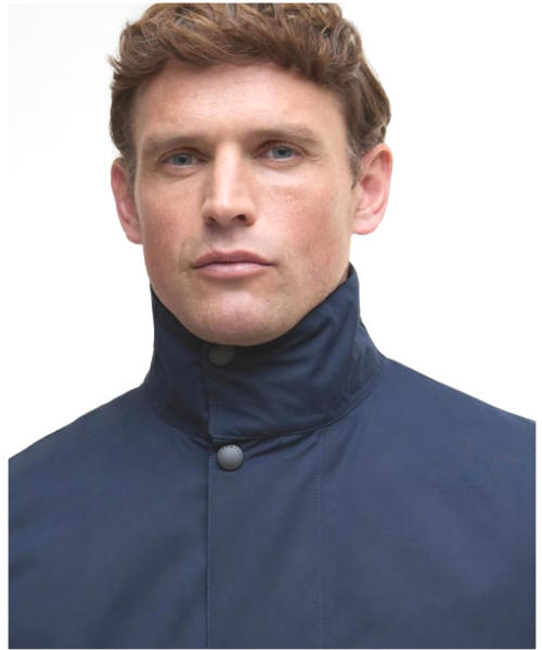 Men's Barbour Winter Spoonbill Waterproof Jacket - Navy