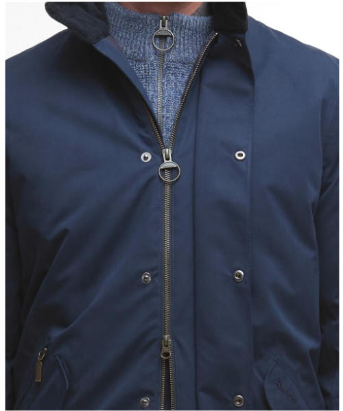 Men's Barbour Winter Spoonbill Waterproof Jacket - Navy