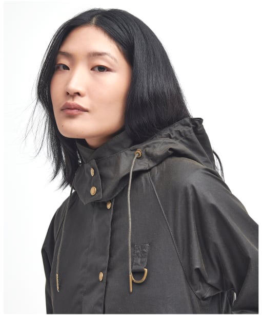 Women�s Barbour Avon Waxed Jacket - Olive