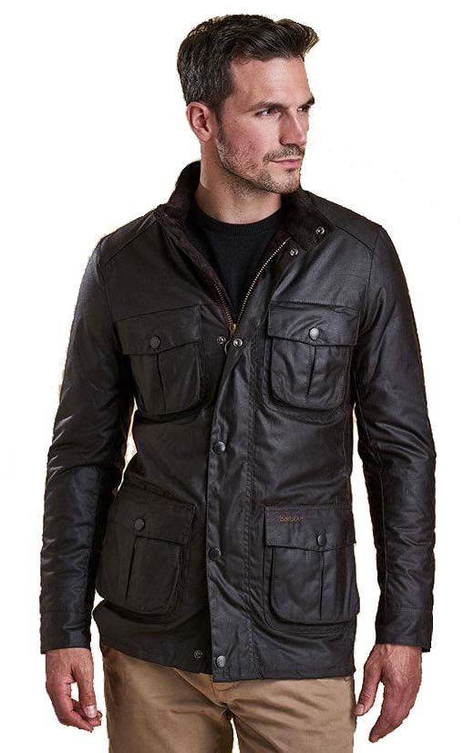 barbour duke rustic