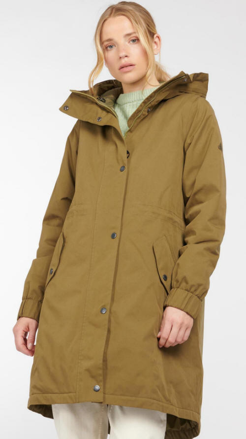 Barbour Hauxley Waterproof Jacket Nori Green LWB0717SG71 | Red Rae Town ...