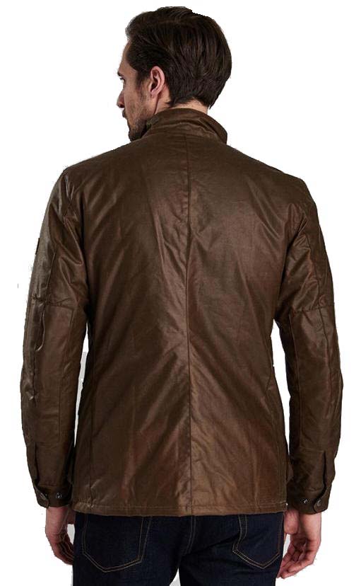 barbour duke wax jacket brown