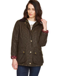 barbour winter force parka olive