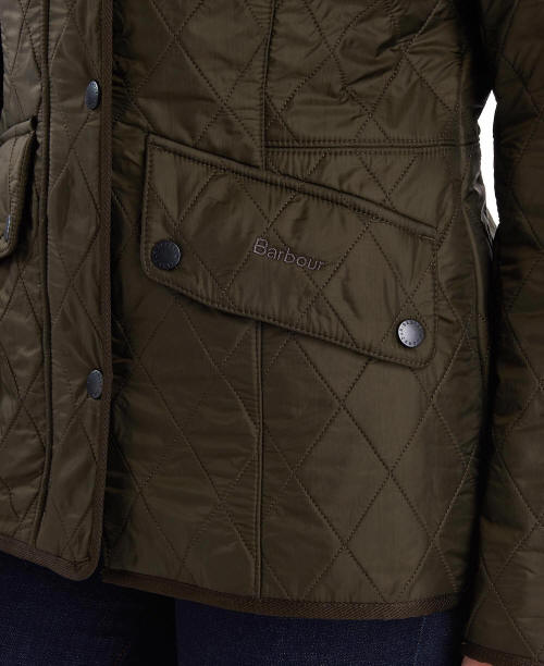 Barbour Ladies Cavalry Polarquilt Jacket - Olive LQU0087OL91 - Red Rae ...