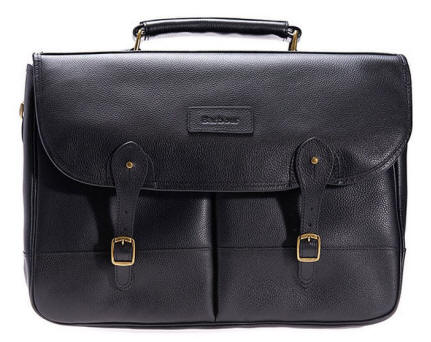 Barbour Leather Briefcase