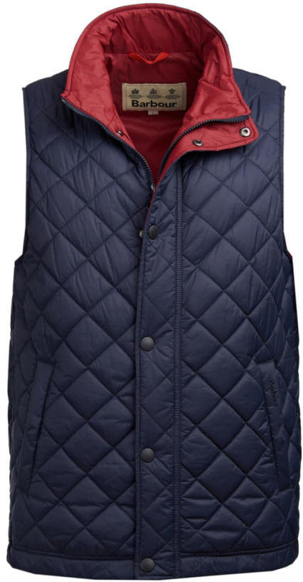 barbour quilted gilet mens