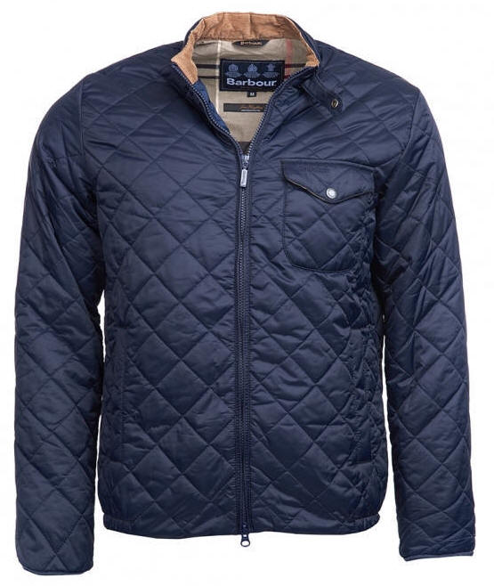 Barbour Mens Ard Quilted Jacket Navy MQU0969NY91 | Red Rae Town & Country