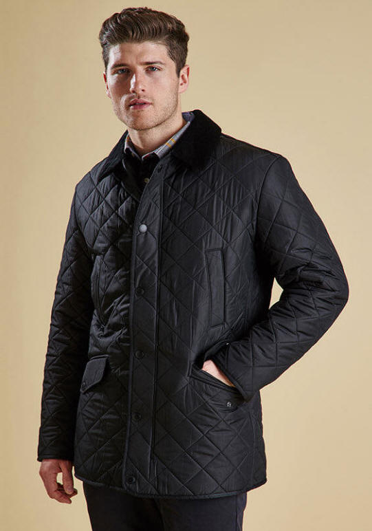 barbour padded jacket mens