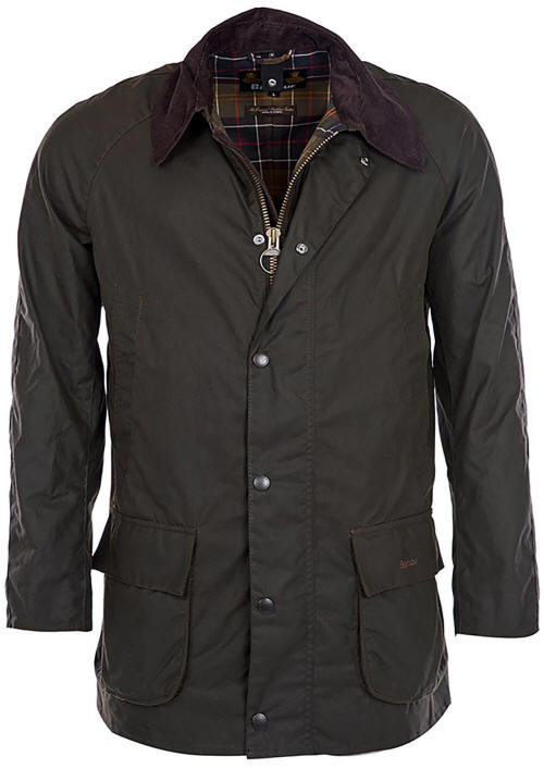 Barbour Mens Bristol Waxcotton Olive Coat MWX0086OL71 | Red Rae Town ...