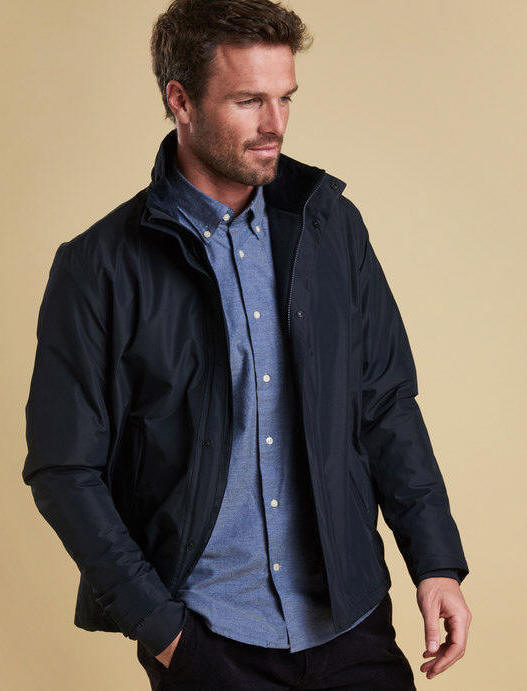 Barbour Mens Caldbeck Waterproof Jacket Navy - MWB0580NY71